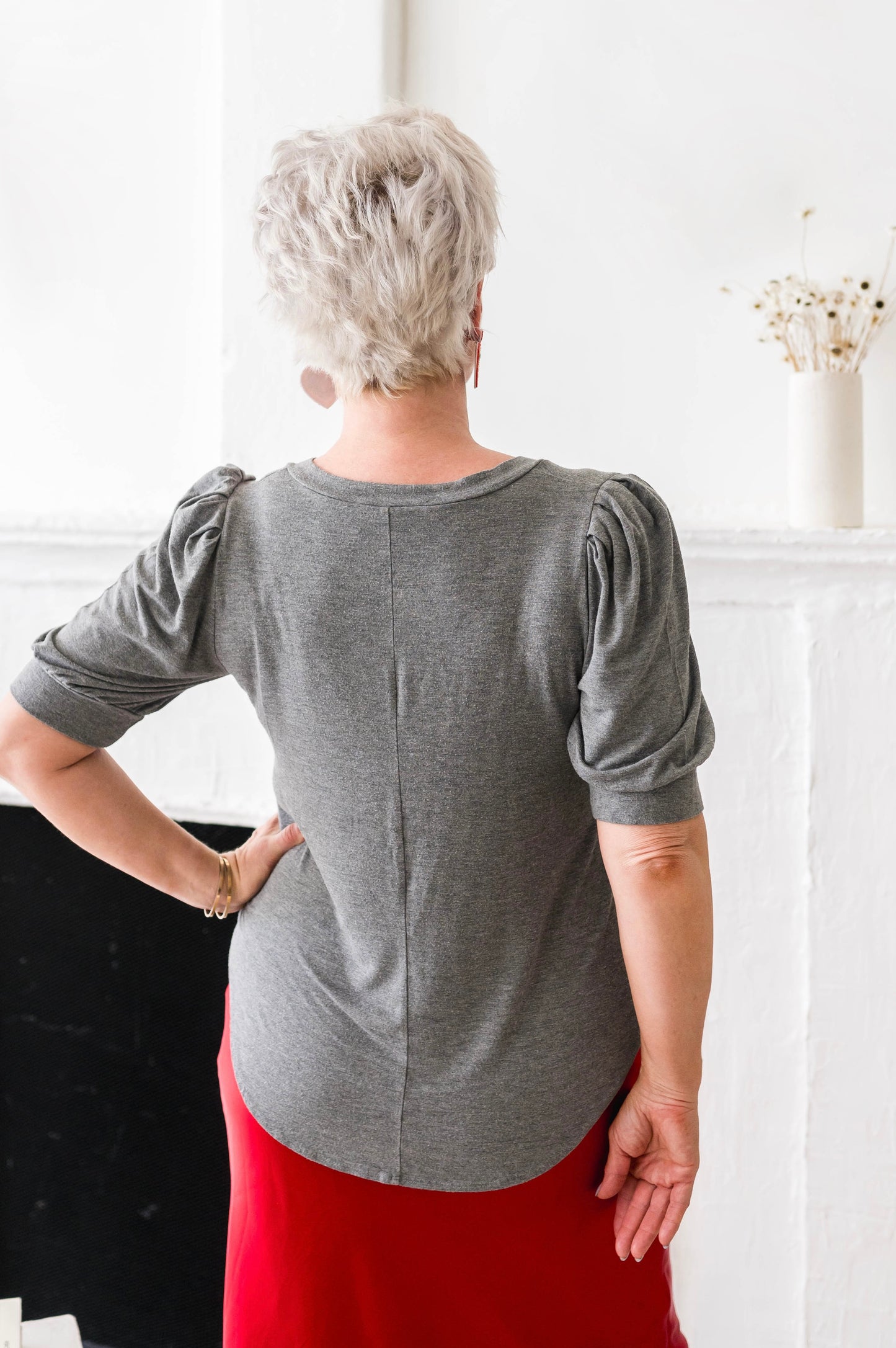 Heather Grey Darling Tee