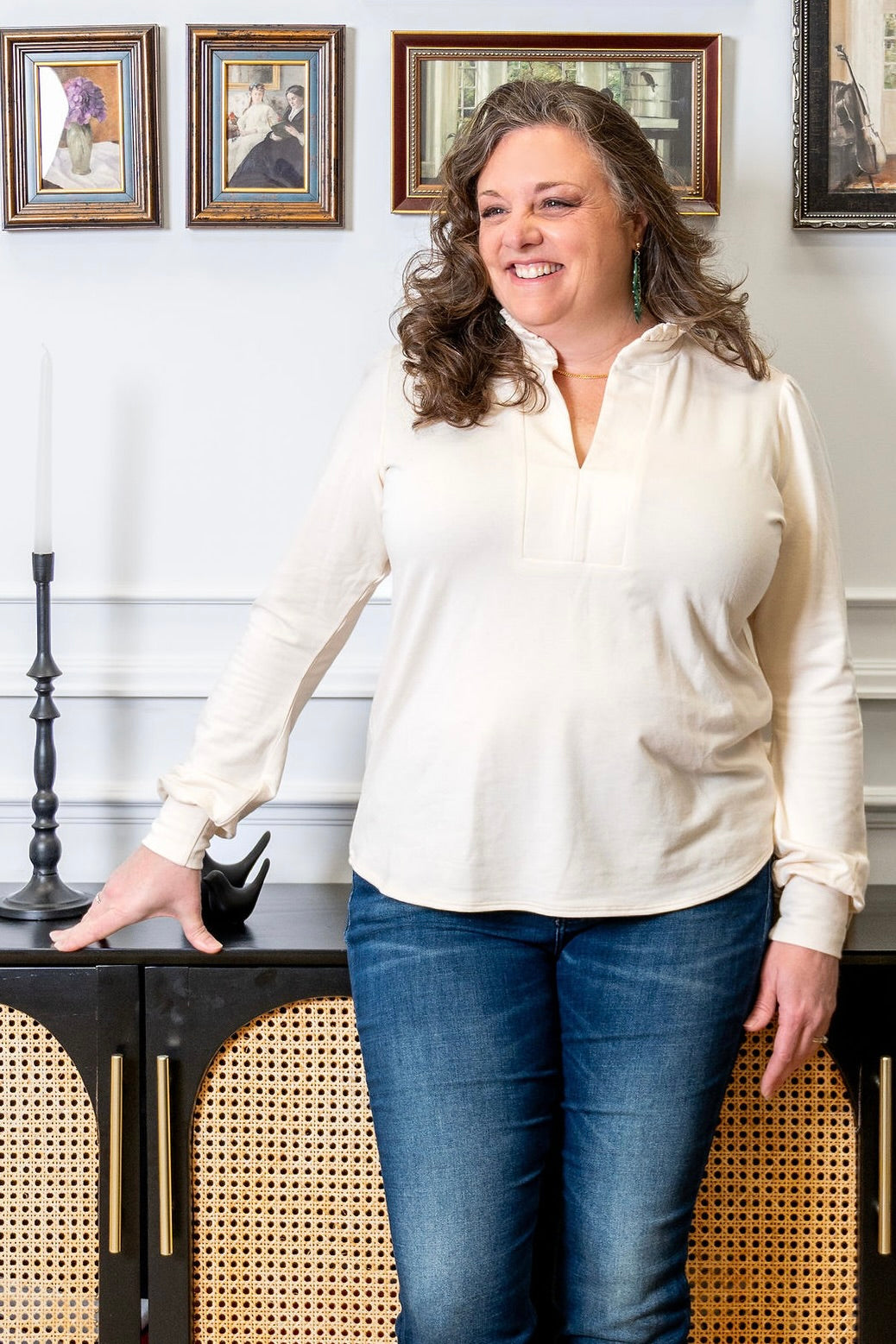 Candlelight Sweater Blouse
