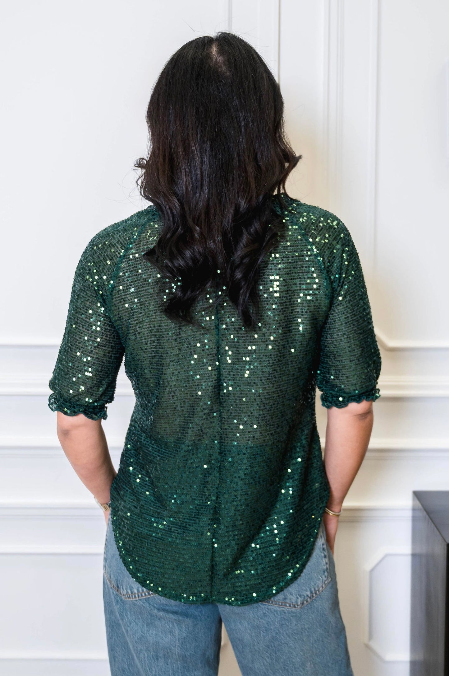 The Sylvi Sequin Tee
