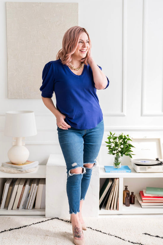 Blueberry Darling Tee