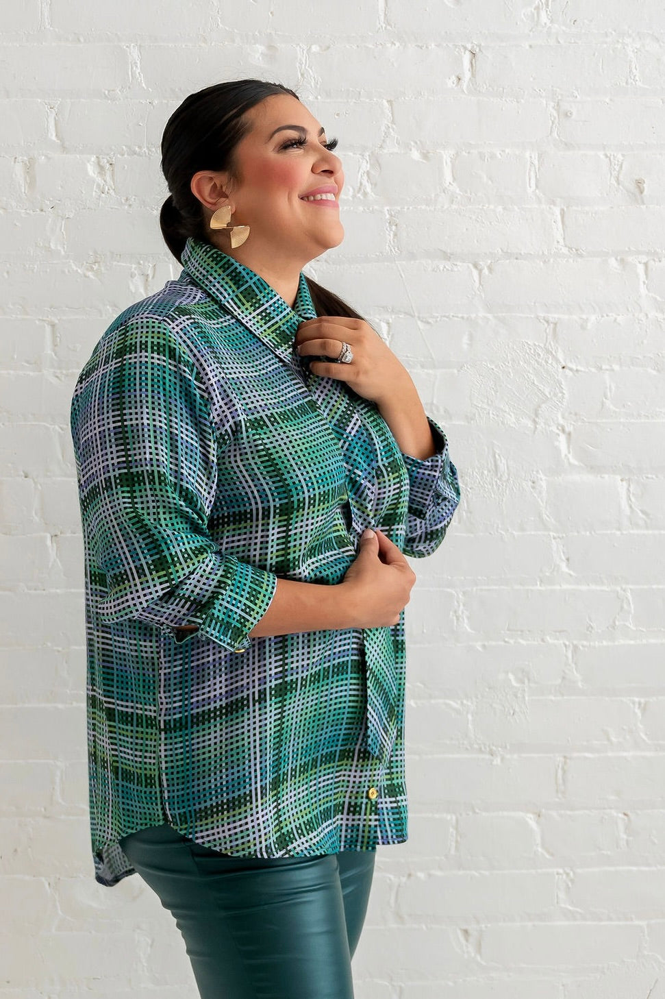Retro Grid Shirt
