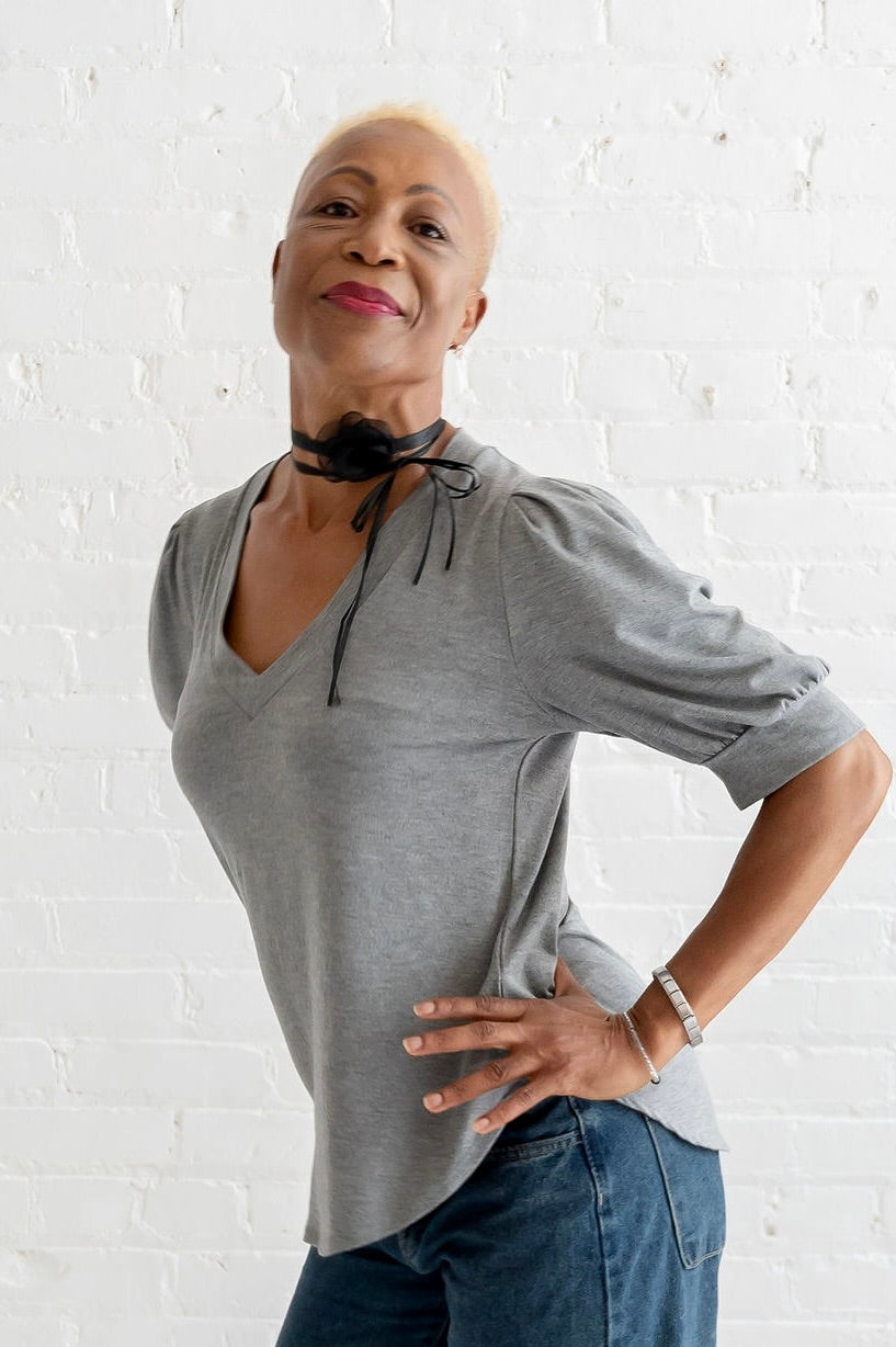 Heather Grey Darling Tee