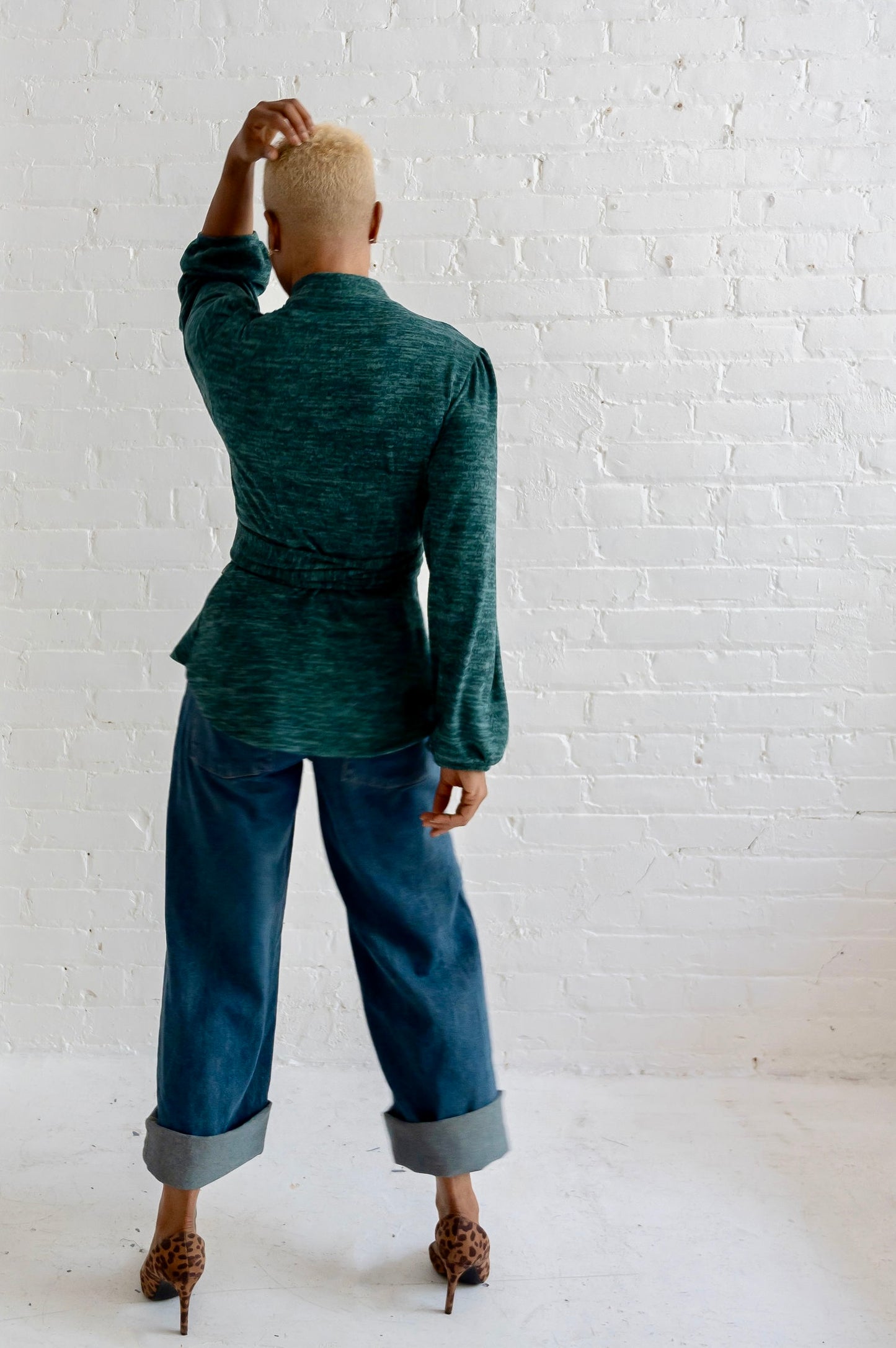 Hunter Green Sweater Wrap