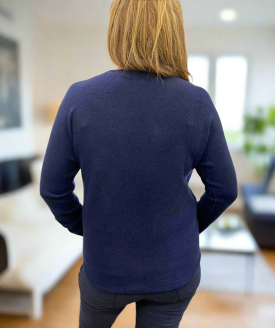 Navy Luxury Sweater