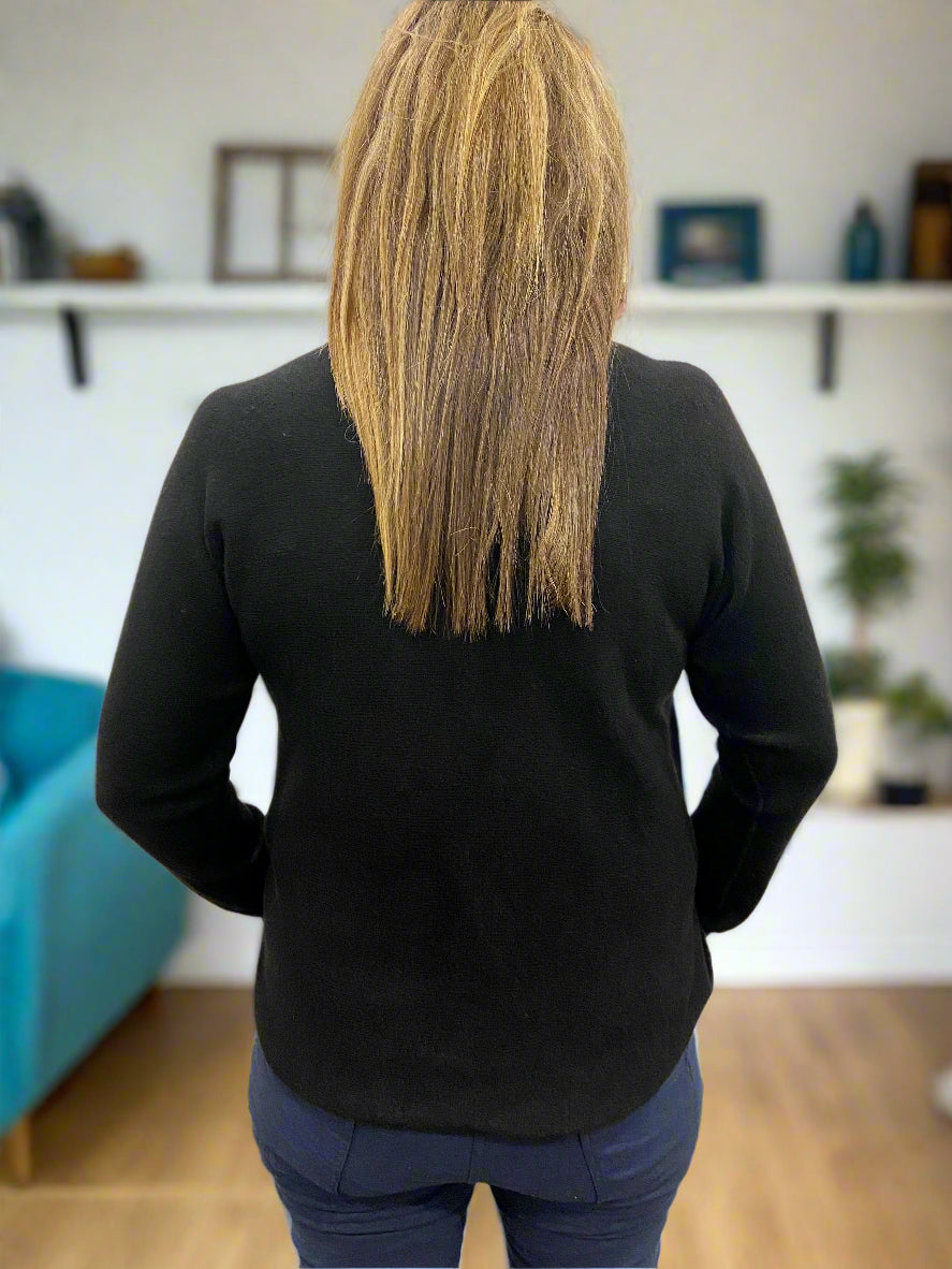 Black Luxury Sweater