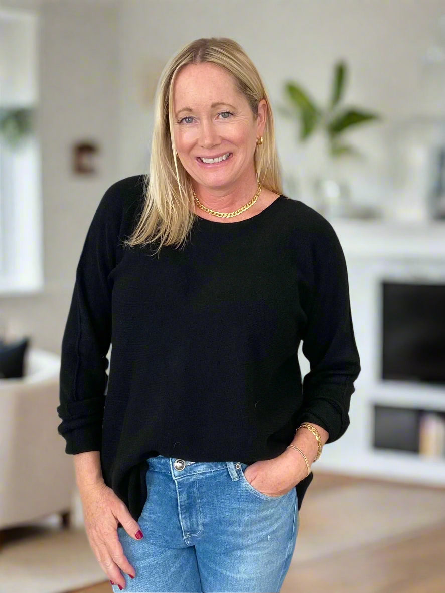 Black Luxury Sweater
