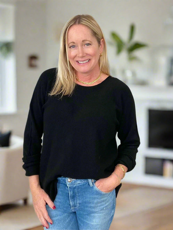 Black Luxury Sweater