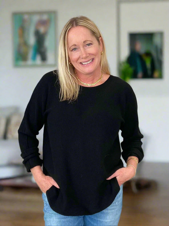 Black Luxury Sweater