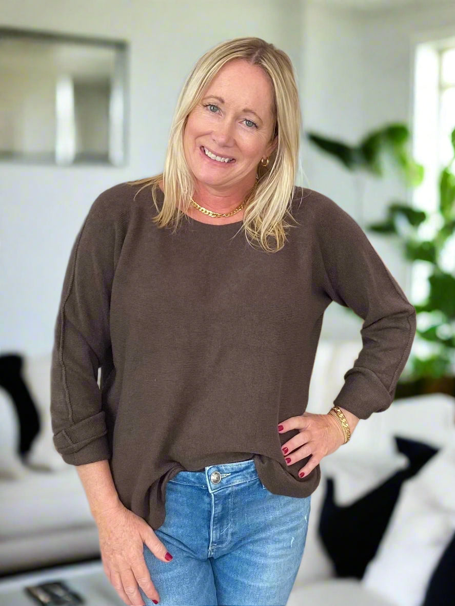 Chocolate Luxury Sweater