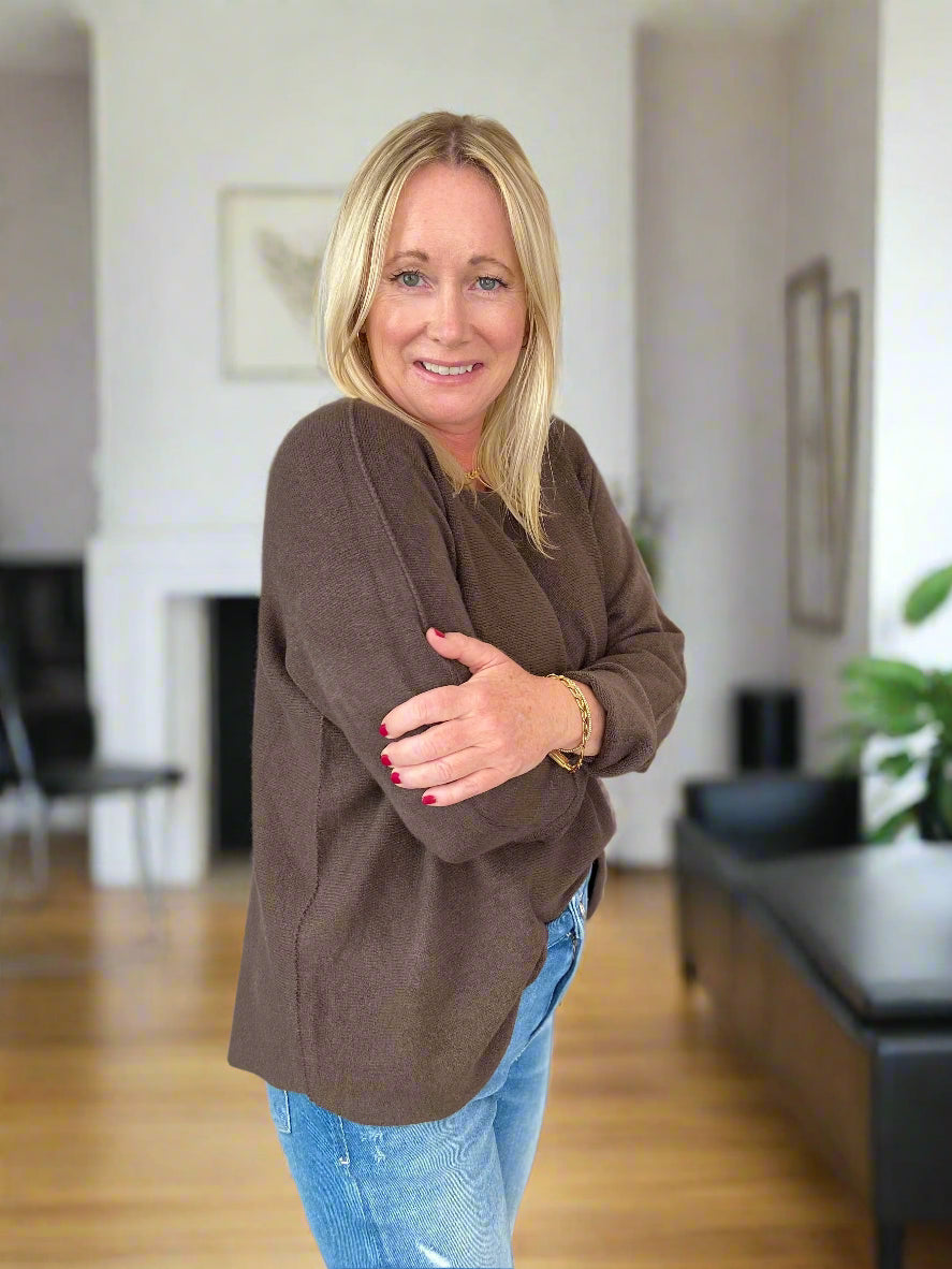 Chocolate Luxury Sweater