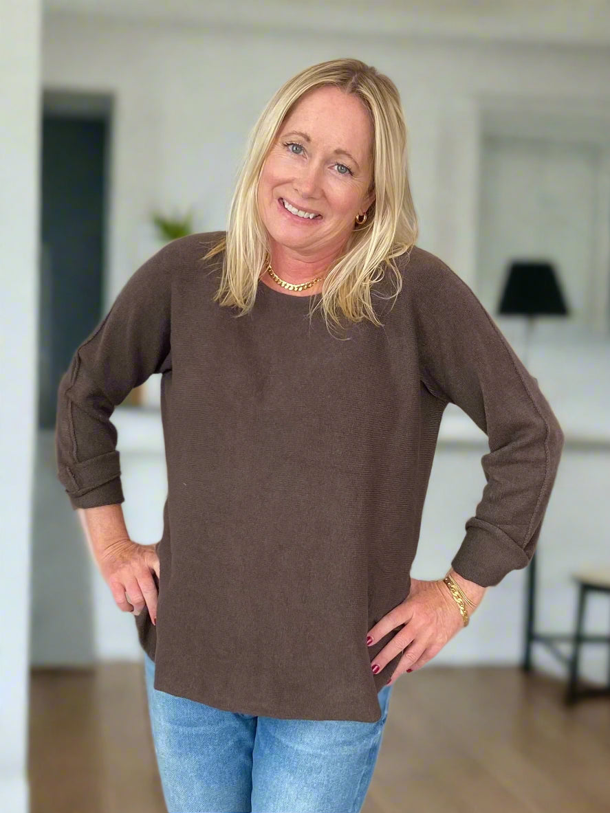 Chocolate Luxury Sweater