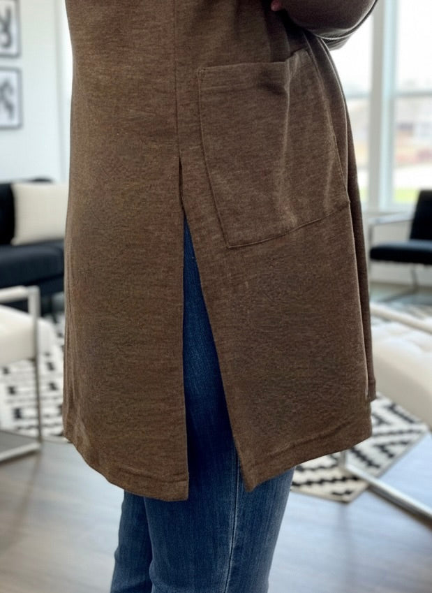 Cocoa + Pink + Mink Cardigan