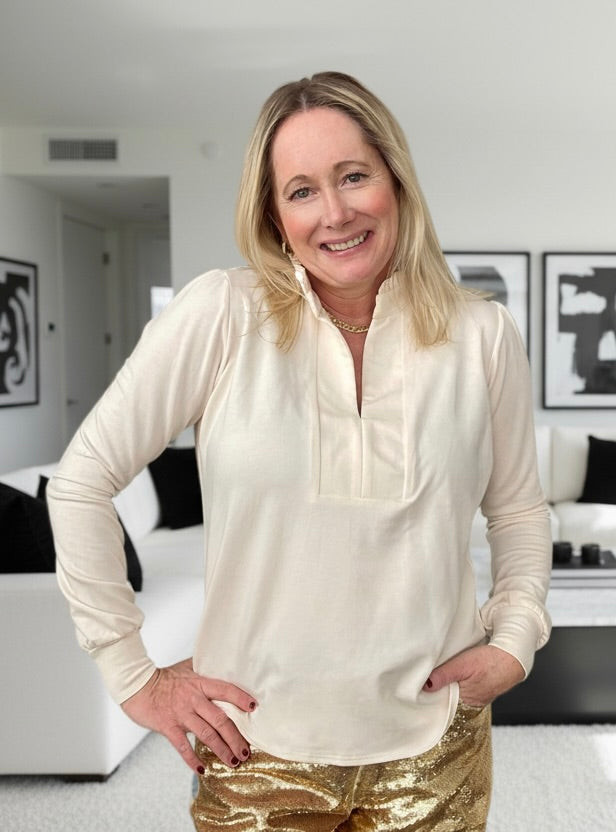 Candlelight Sweater Blouse