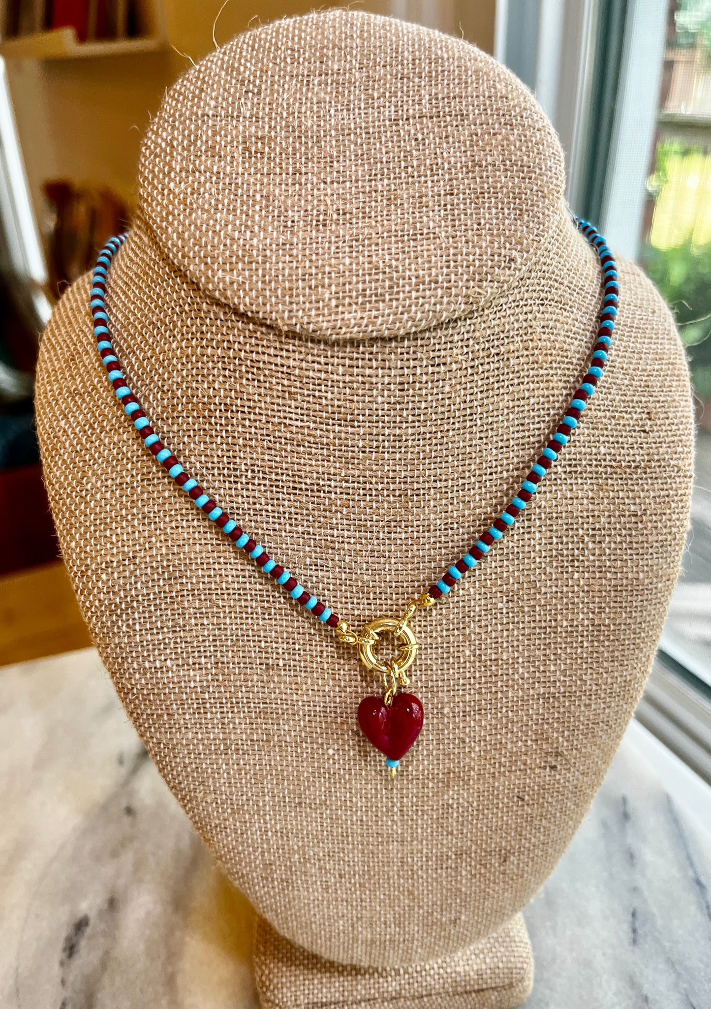 Wooden You Duck Necklace