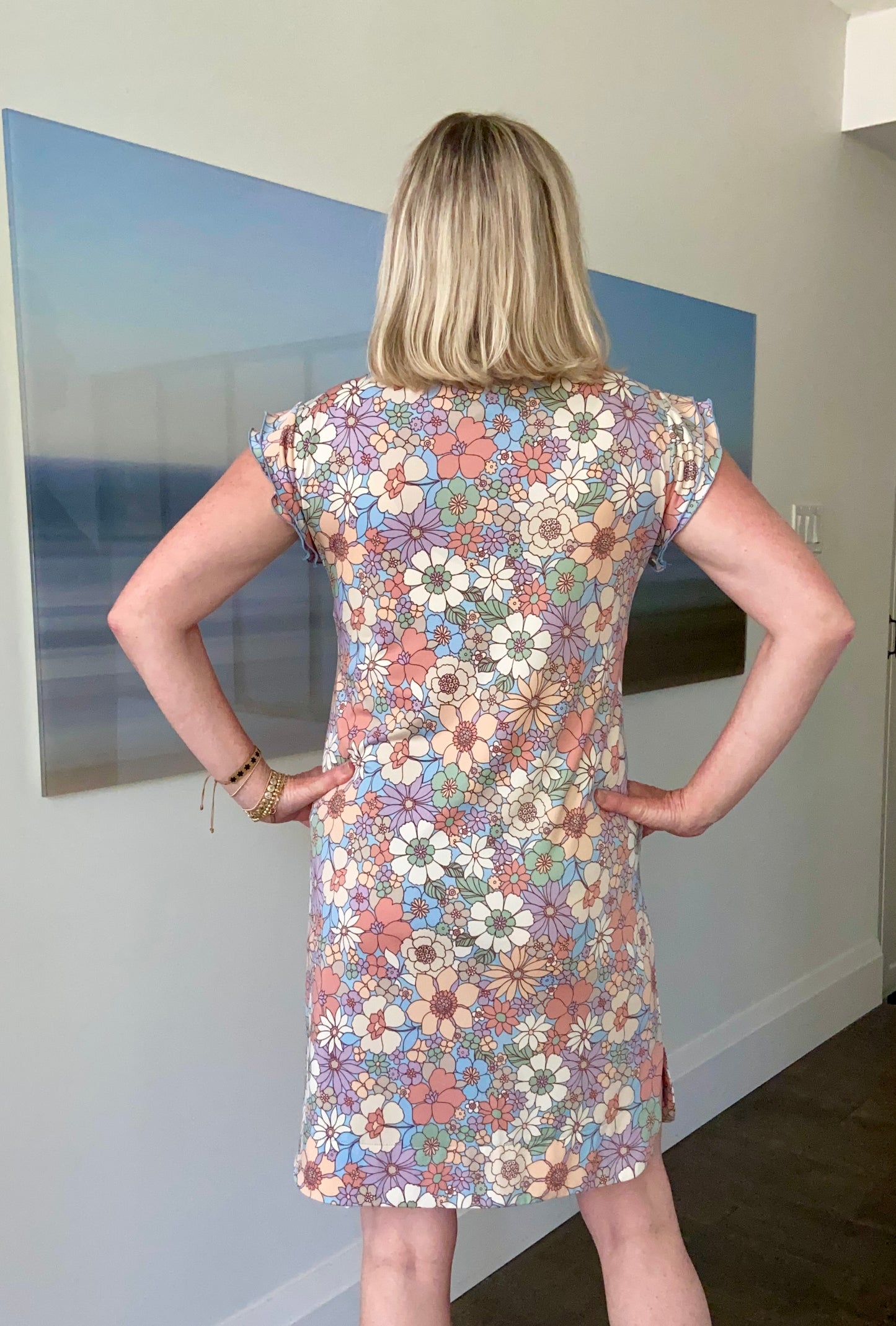 Flower Power Sheath Dress