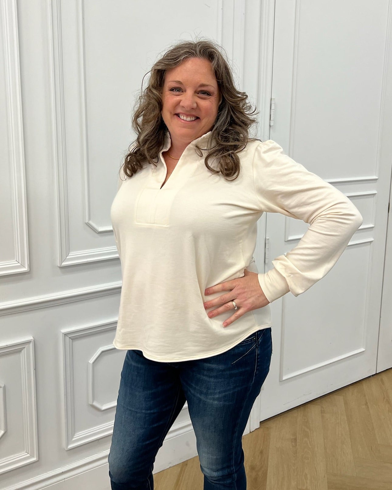 Candlelight Sweater Blouse