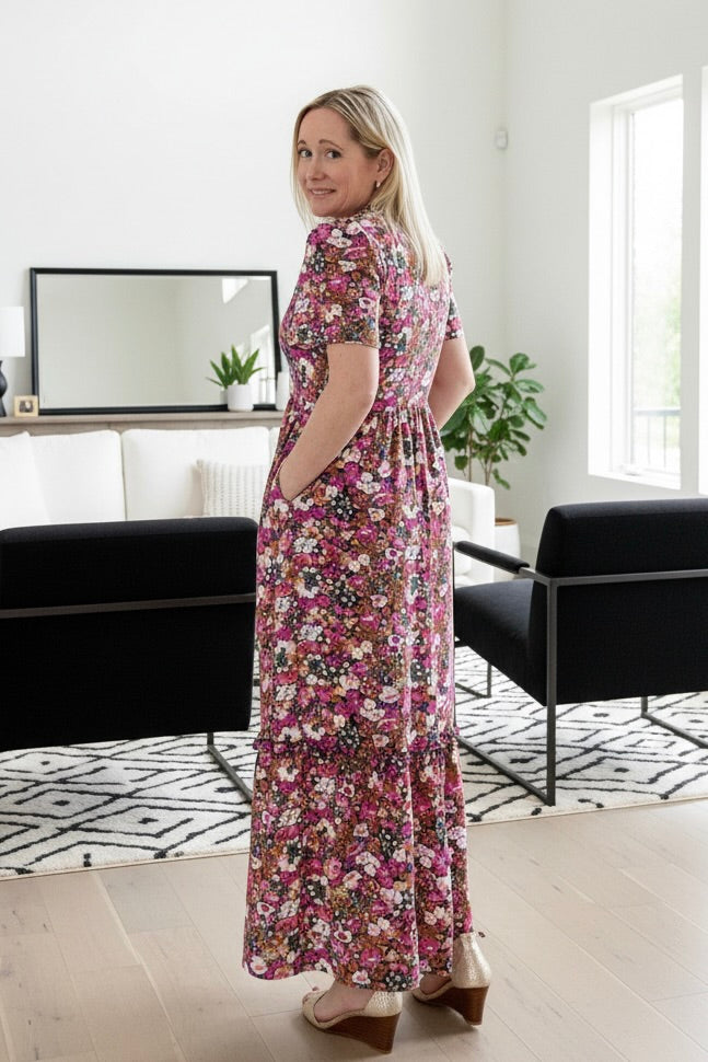 The Petal Print Dress
