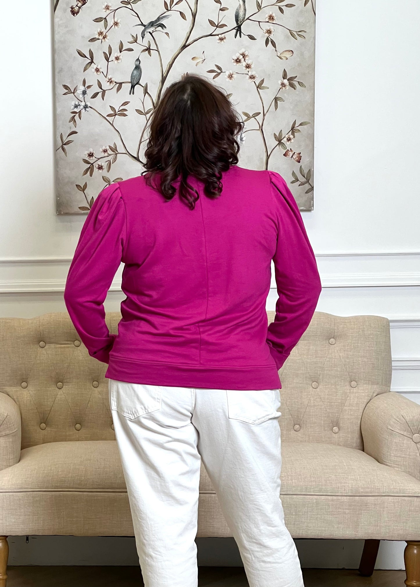 Hot Pink Sassy Sweatshirt