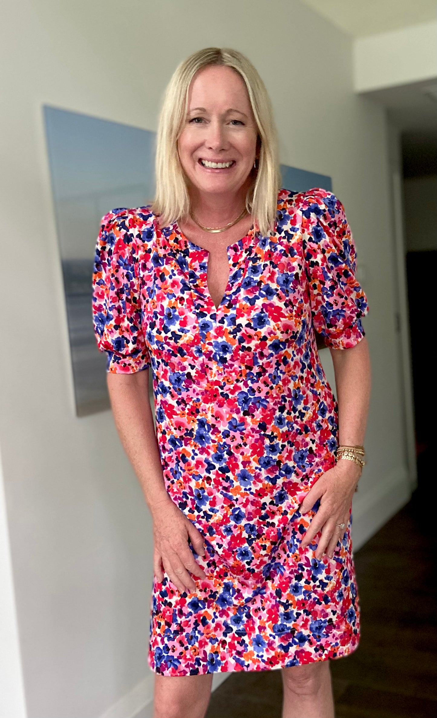 Petal Print Darling Dress