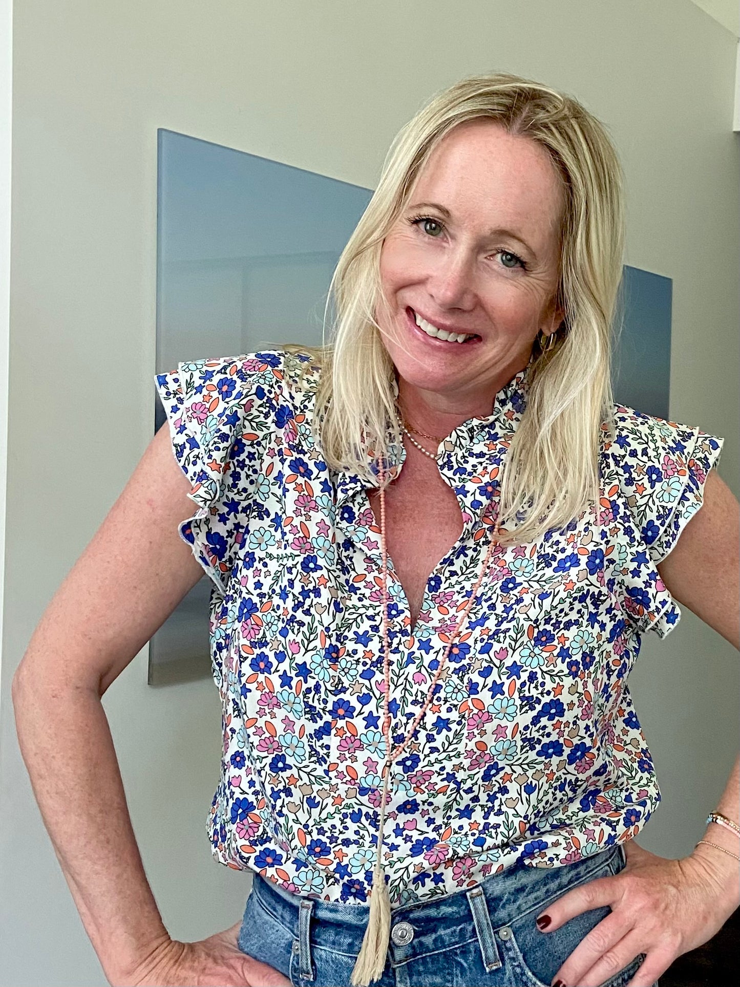 Bluebell Bloom Blouse - FIRST DIBS PRICE