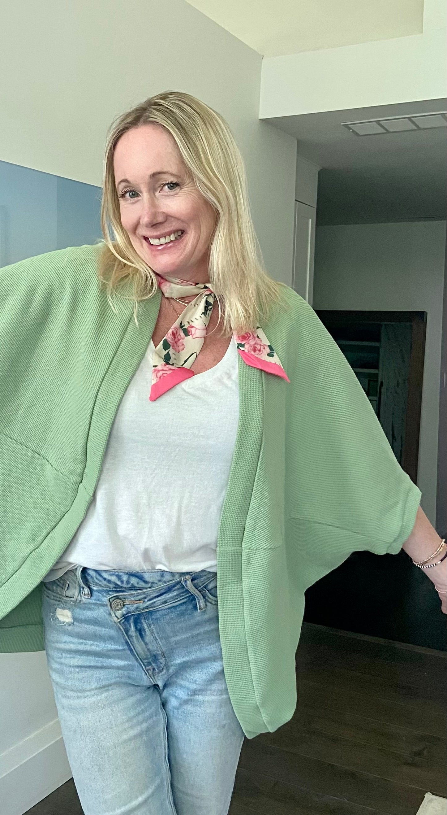 The Summer Green Shrug