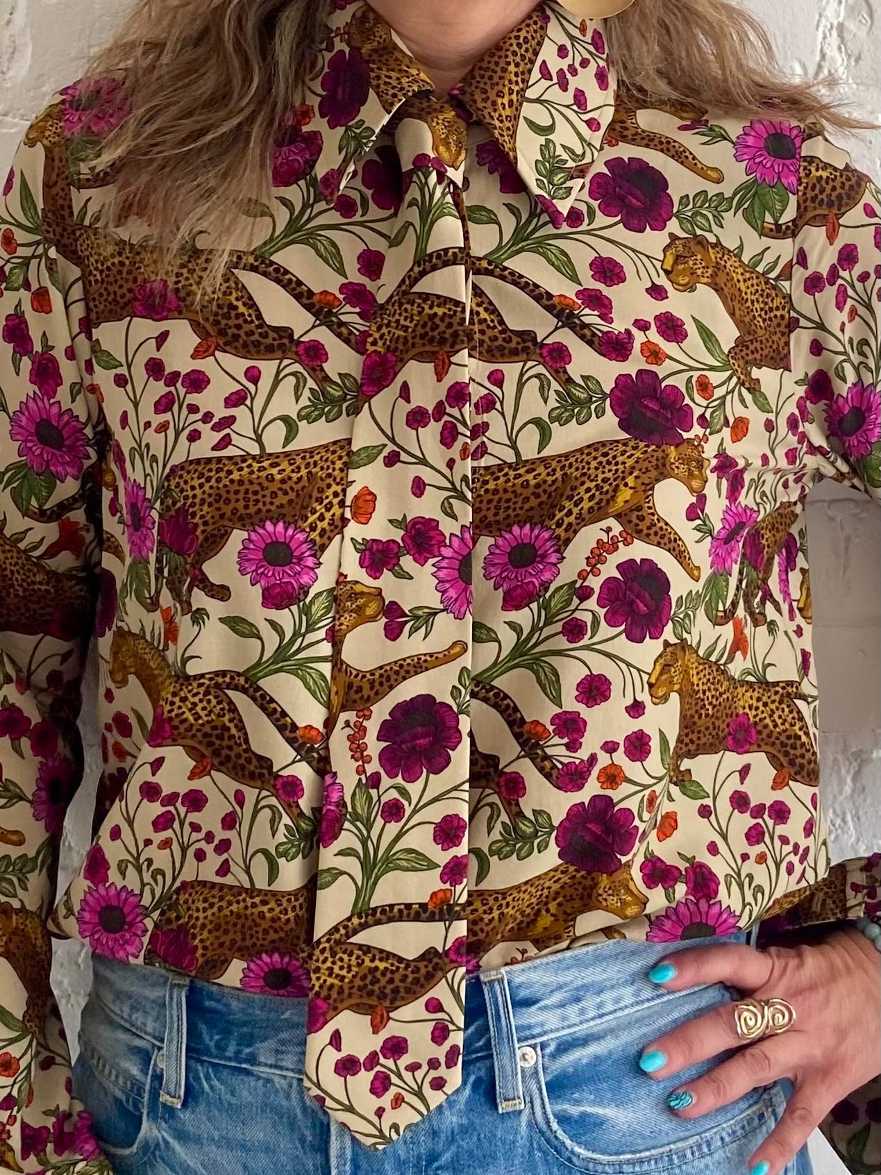 Untamed Bloom Necktie