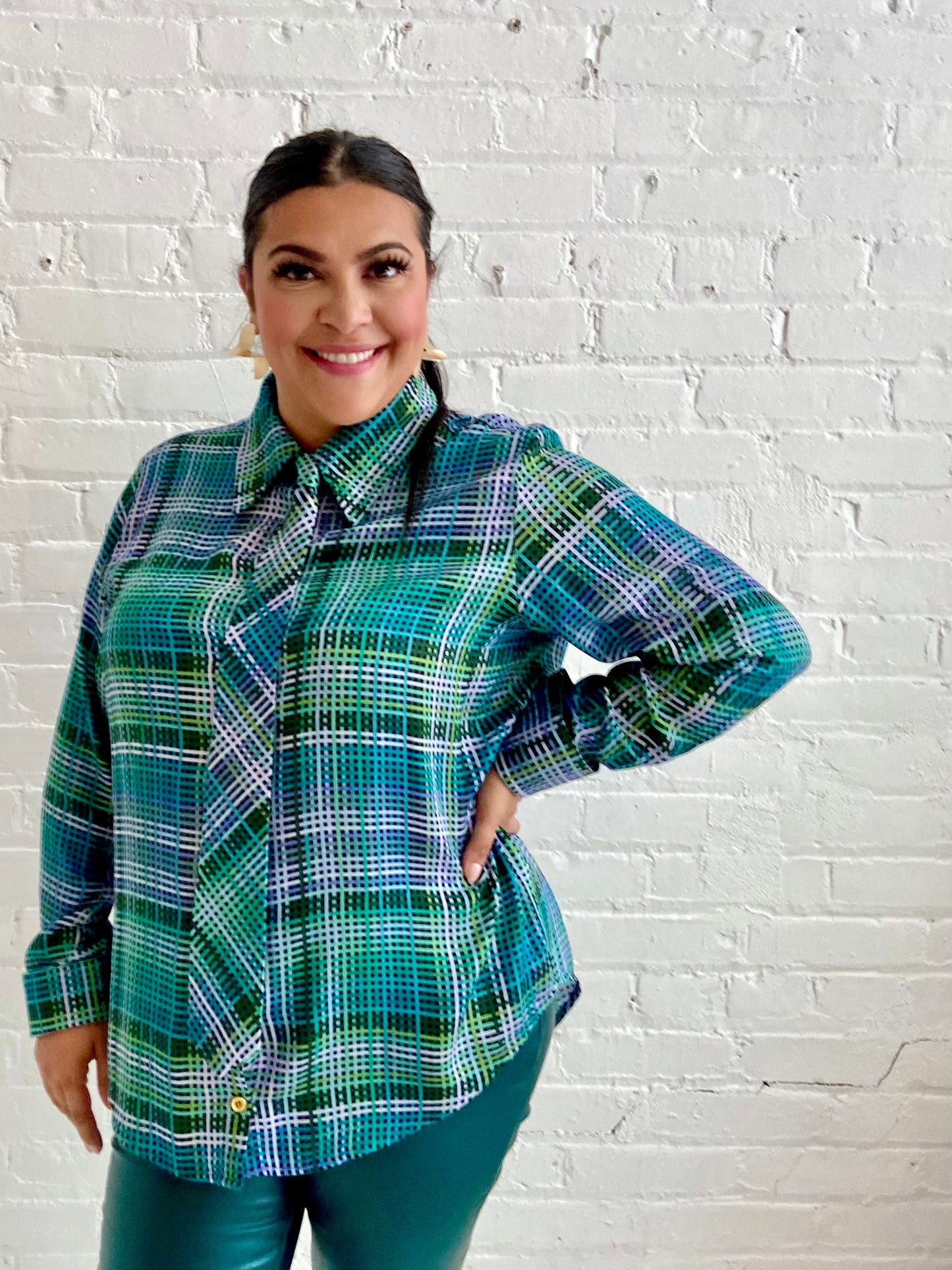 Retro Grid Shirt