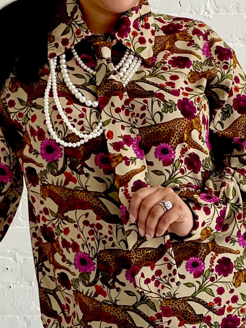Untamed Bloom Necktie