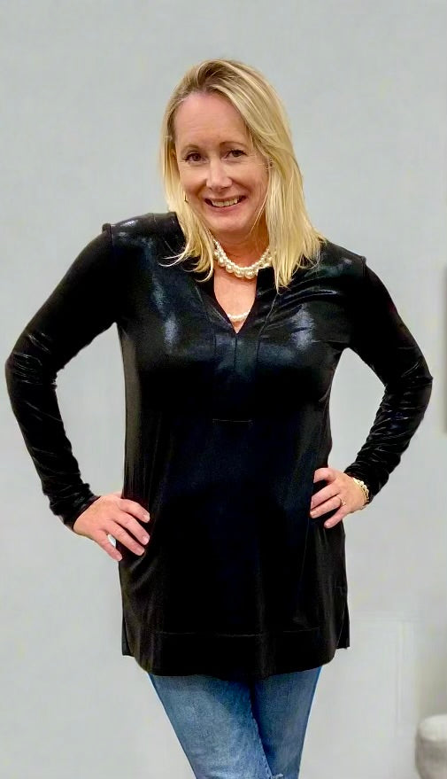 Black Glow Tunic