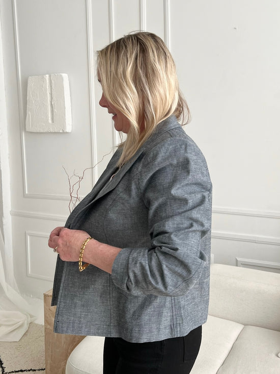 The Denim Blazer - PRE-SHOP