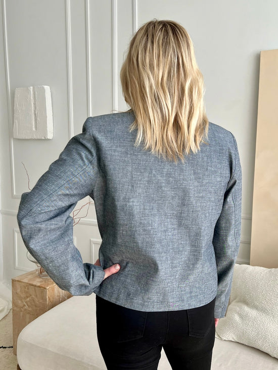 The Denim Blazer - PRE-SHOP