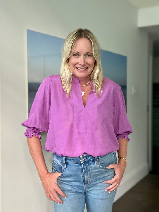 Orchid Blouse