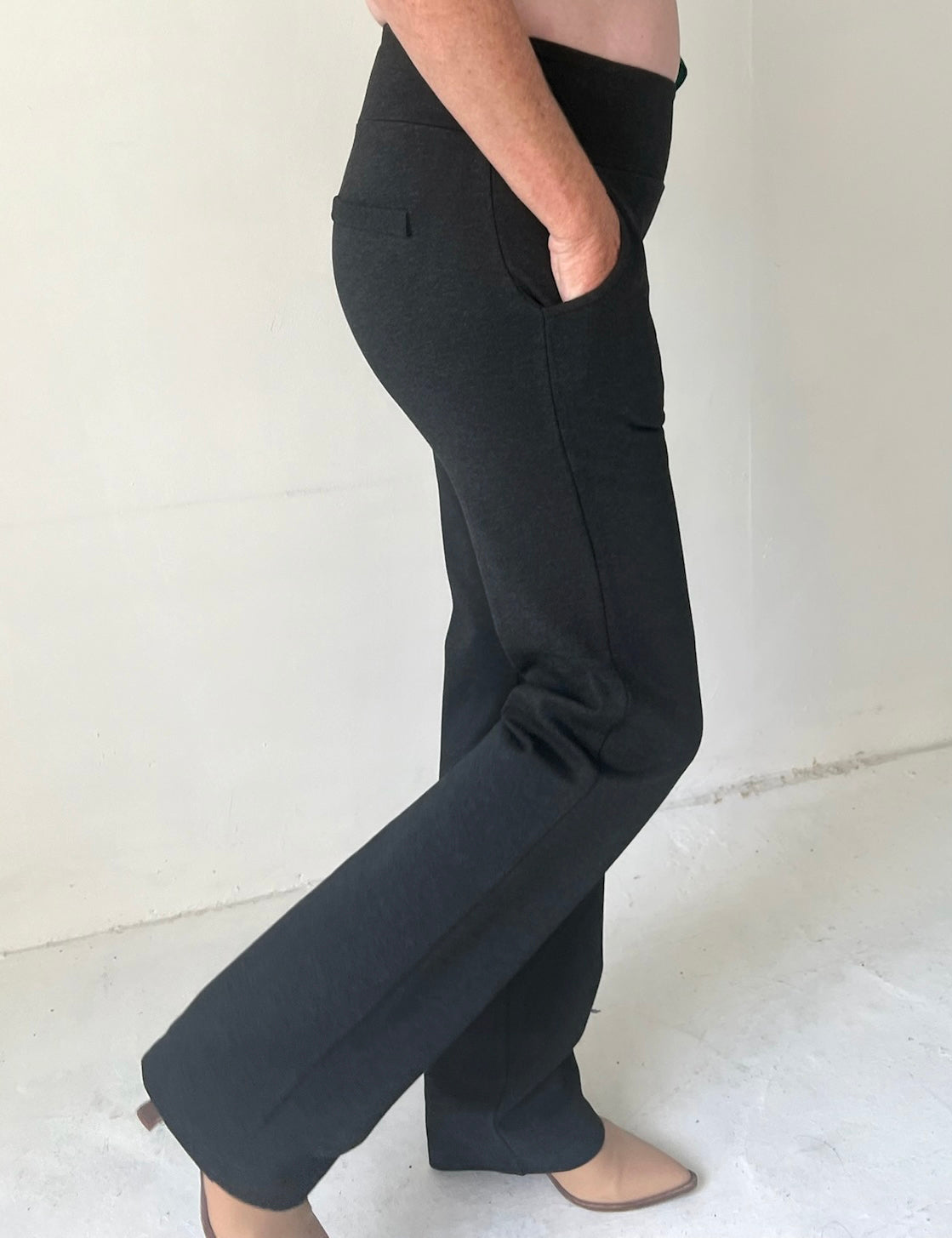 Black Straight Leg Pants - PRE-ORDER the PANT DROP