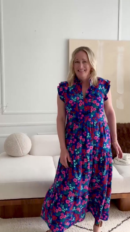 Load and play video in Gallery viewer, Floral Maxi Dress - PRE-SHOP
