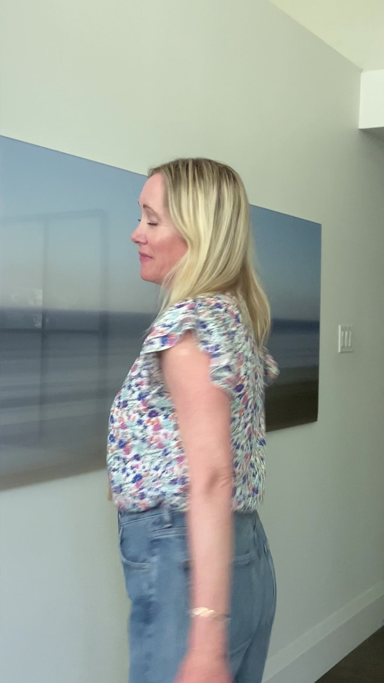 Load and play video in Gallery viewer, Bluebell Bloom Blouse - FIRST DIBS PRICE
