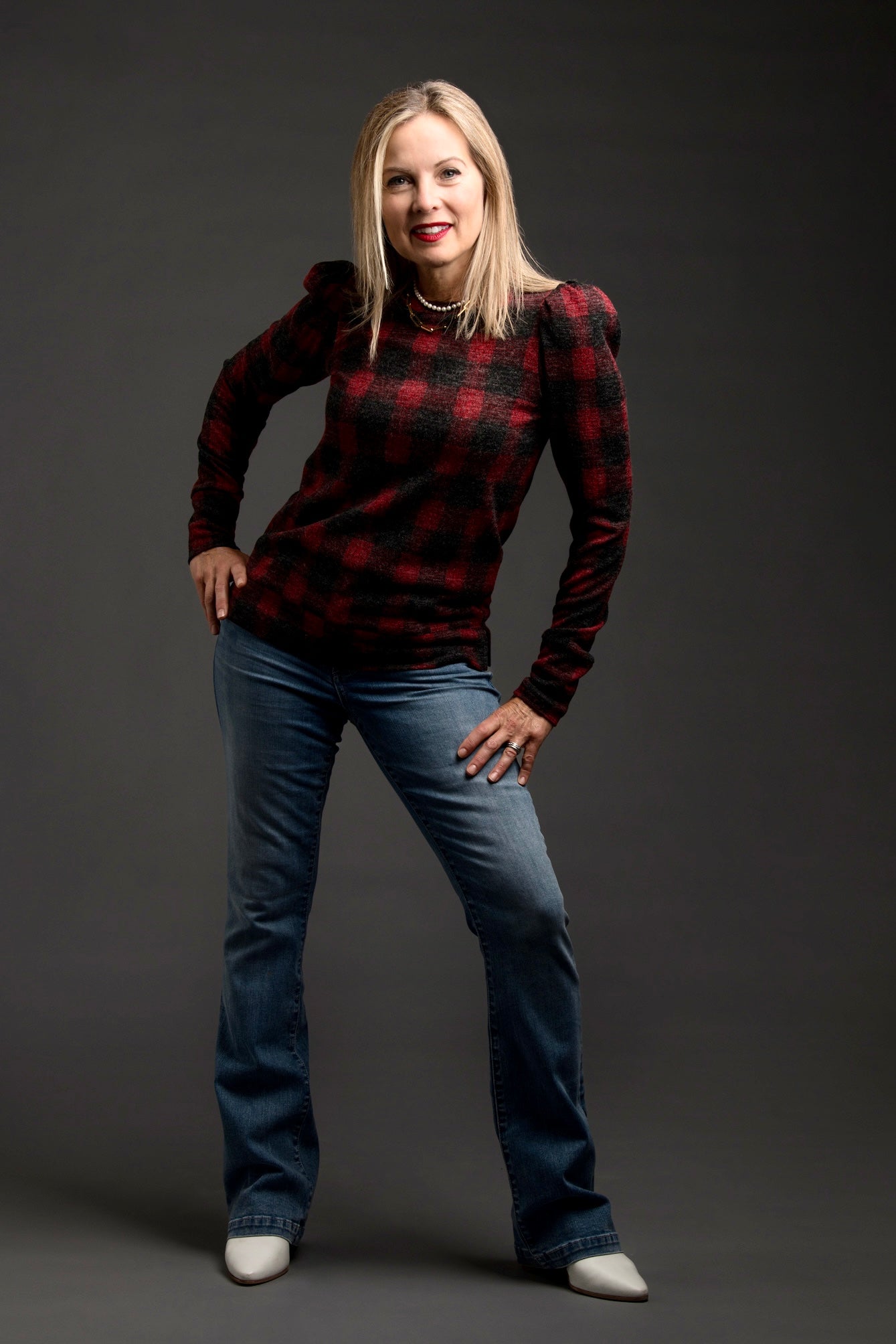 Buffalo Plaid Pullover - PRE-SHOP - Dotty