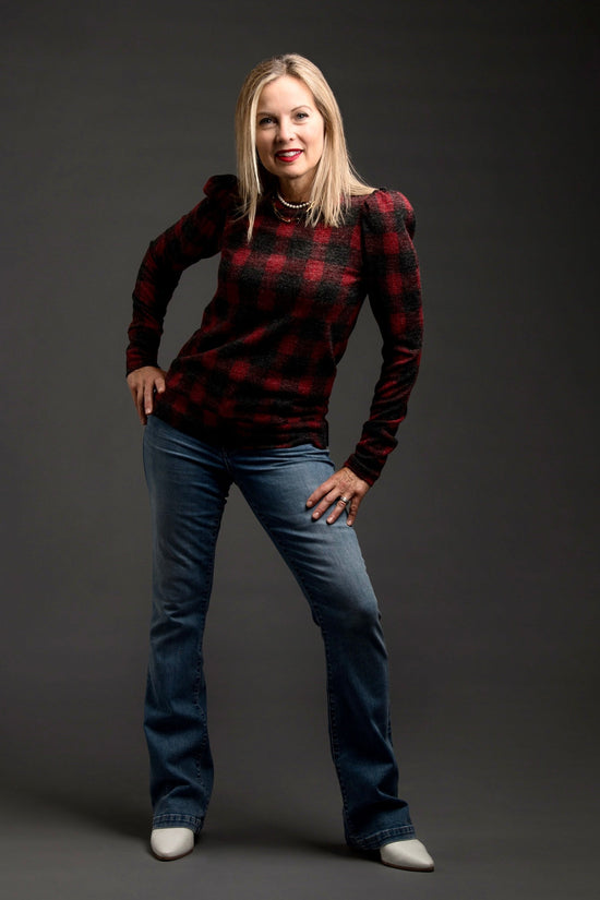 Buffalo Plaid Pullover - PRE-SHOP - Dotty