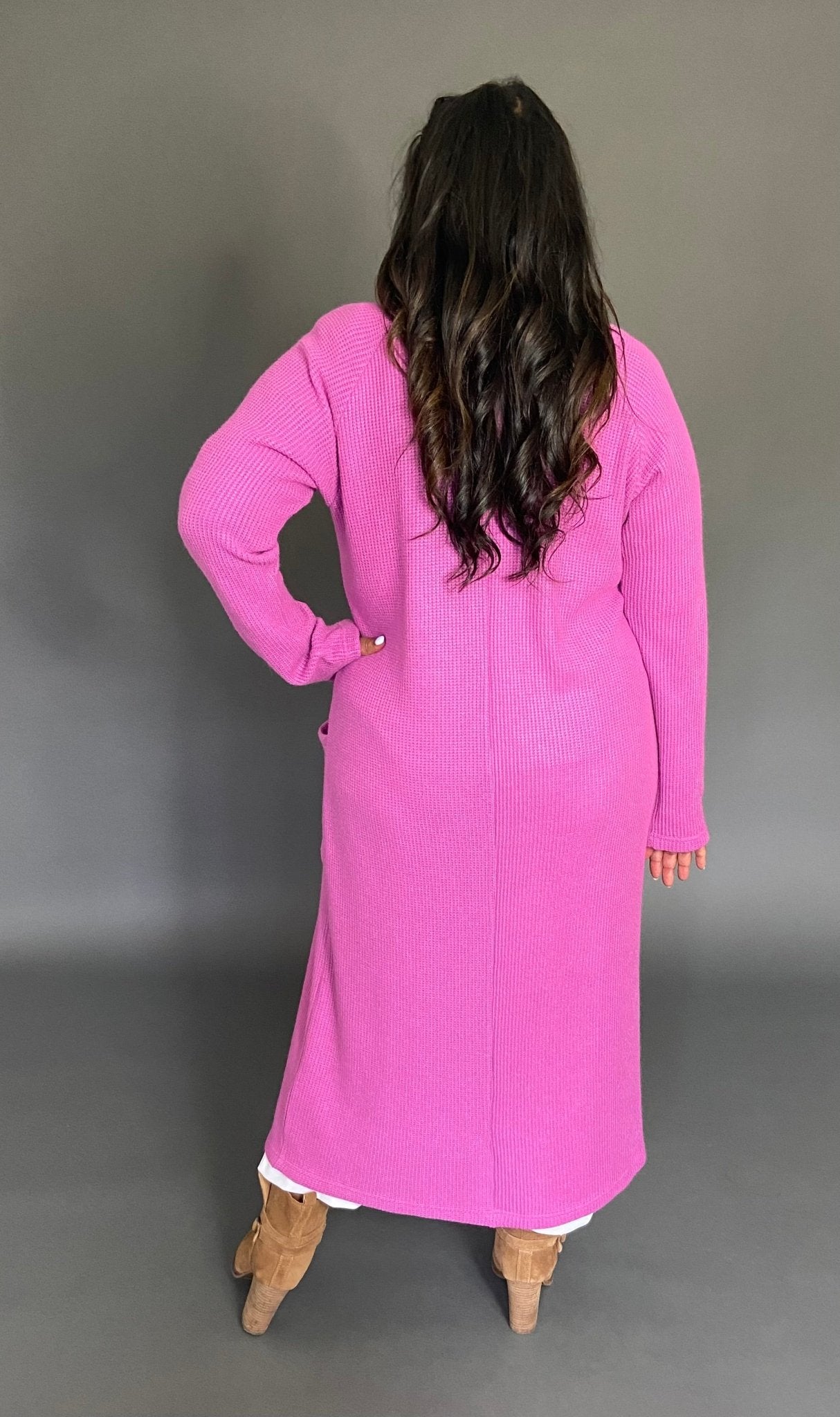 Pink Duster Cardigan - PRE-ORDER - Dotty