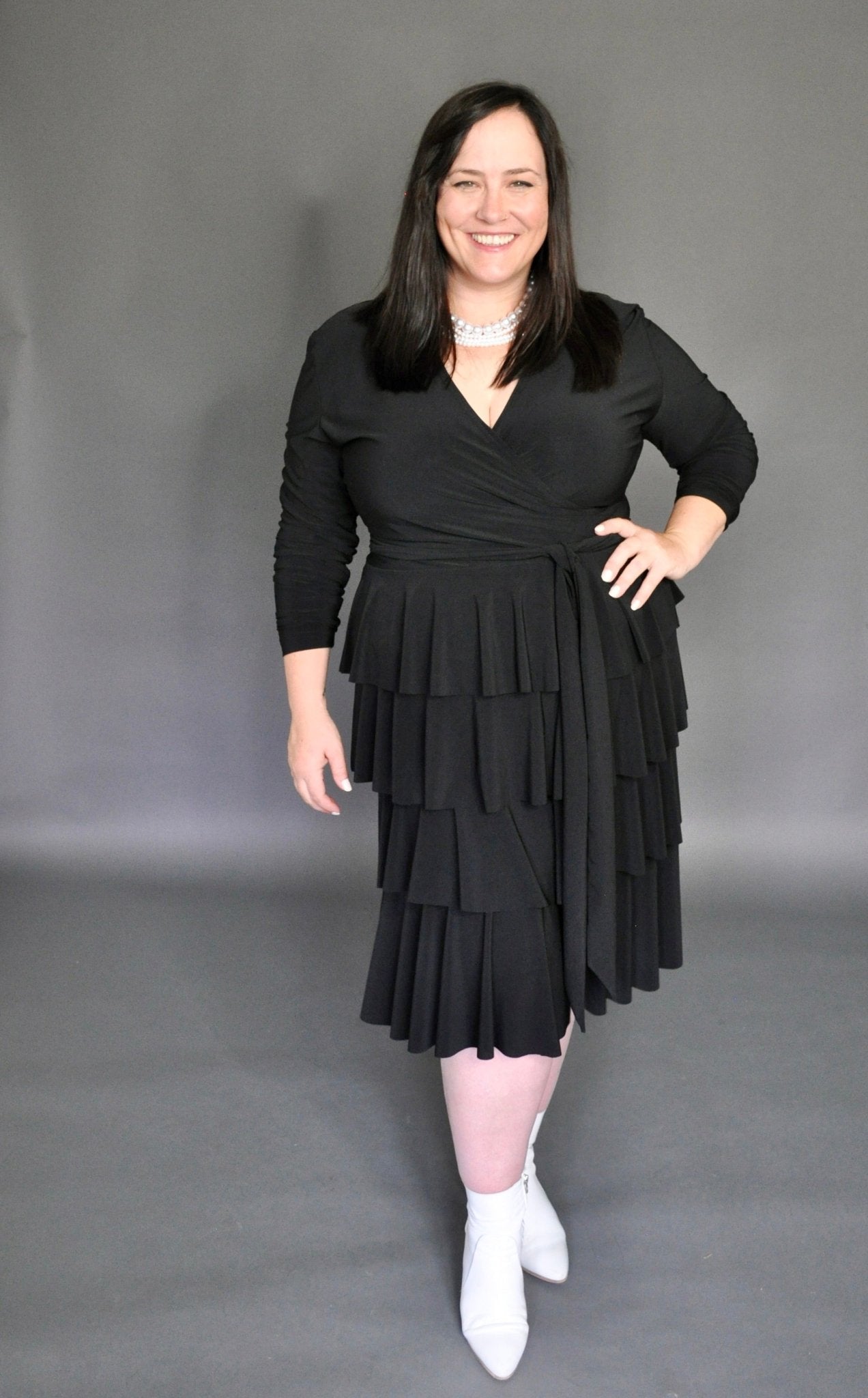 The Ruffle Dress - PRE-ORDER - Dotty